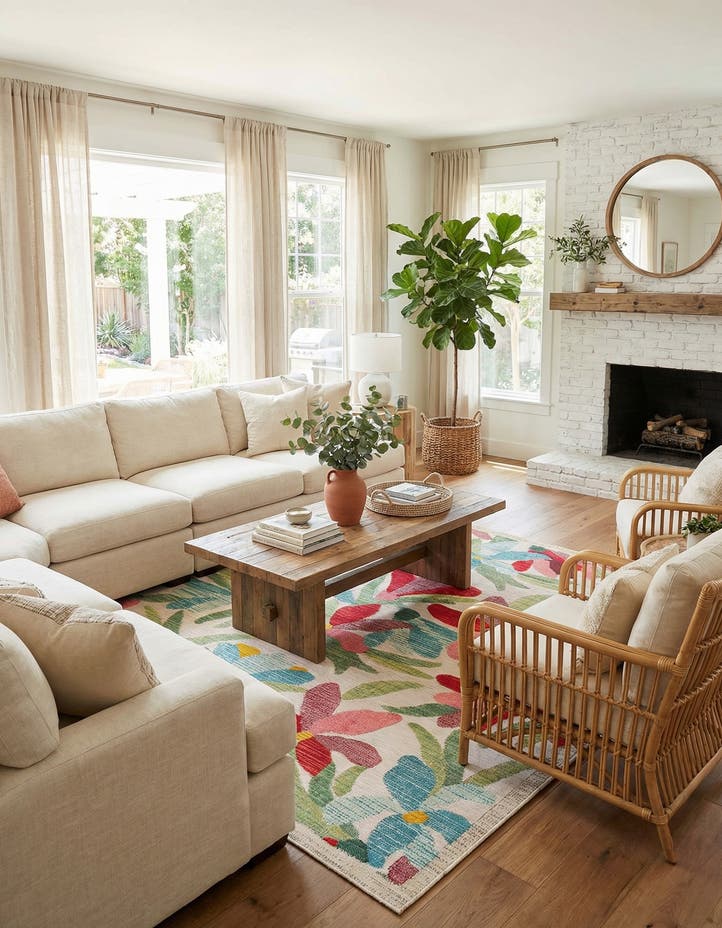 10' x 10' Easy-Clean Casablanca Indoor / Out...