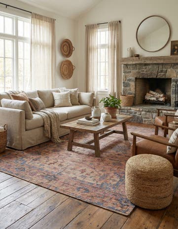 9' x 12' Hand Woven Chenille Jute Rug