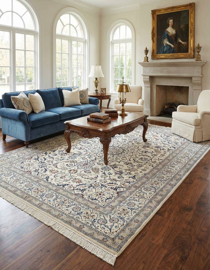 Detail image of 7' 11 x 11' 5 Nain Rug