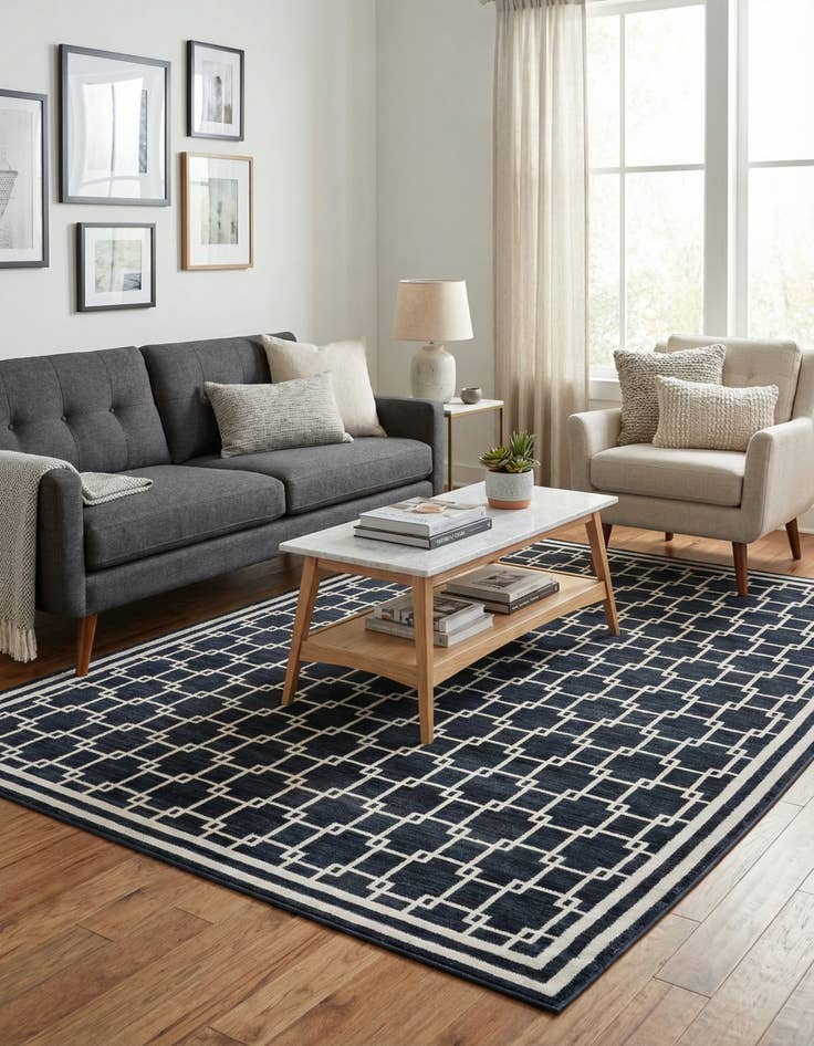 Detail image of Jill Zarin 5' x 7' Metropolitan Uptown Rug