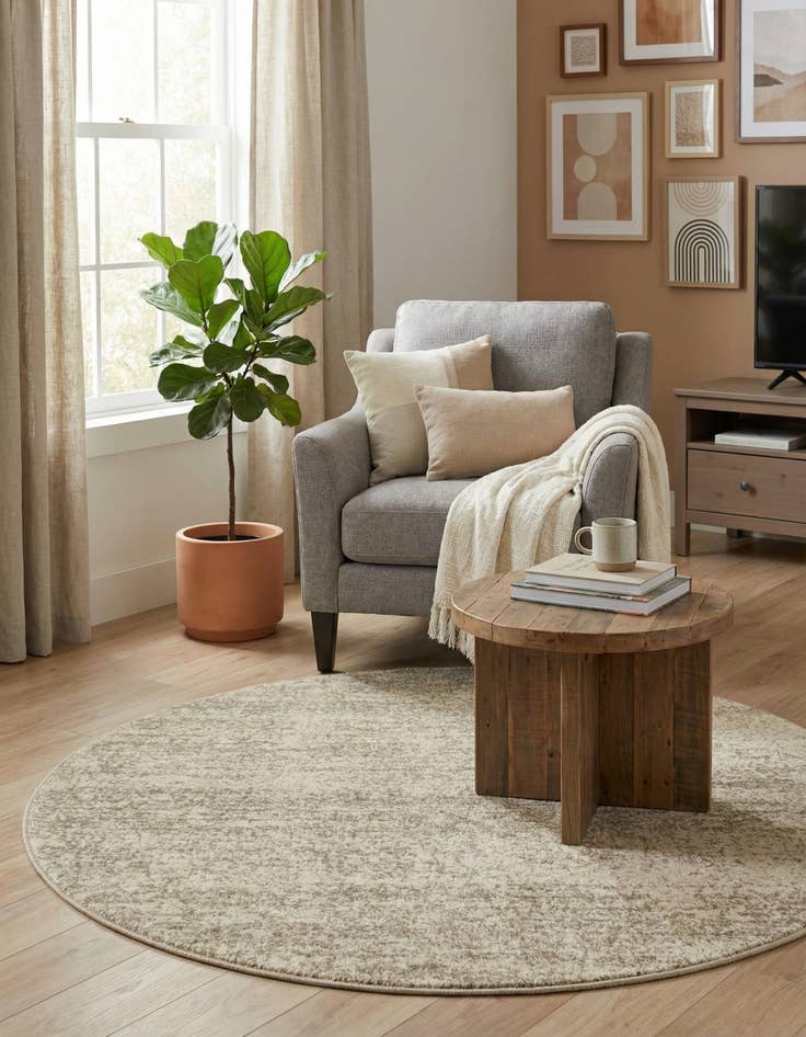 Detail image of 3' x 3' Loft Round Rug