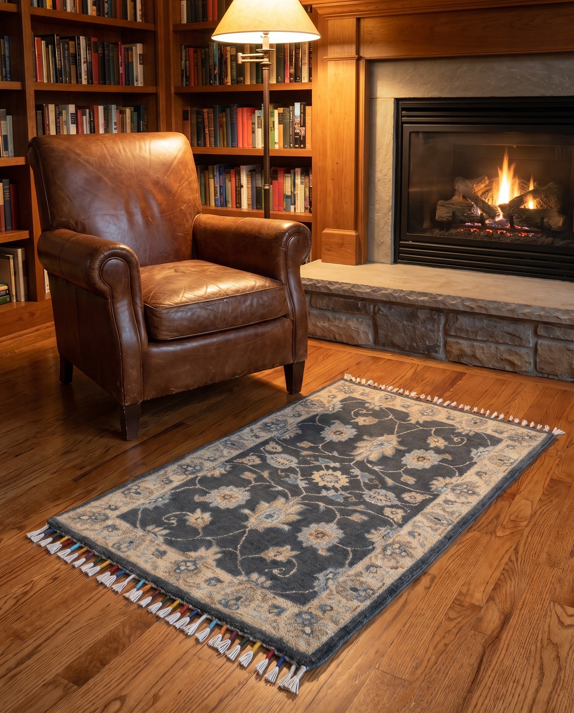 2' x 3' Hand Knotted Ariana Ziegler Rug