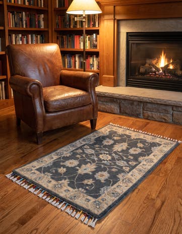 2' x 3' Hand Knotted Ariana Ziegler Rug