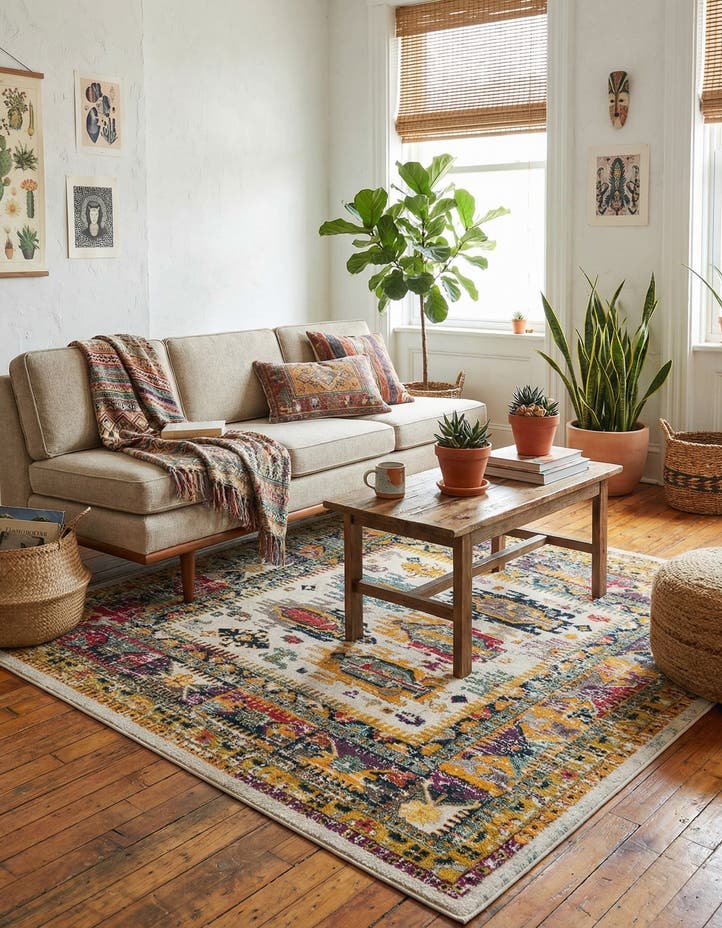 7' 10 x 7' 10 Madeline Square Rug