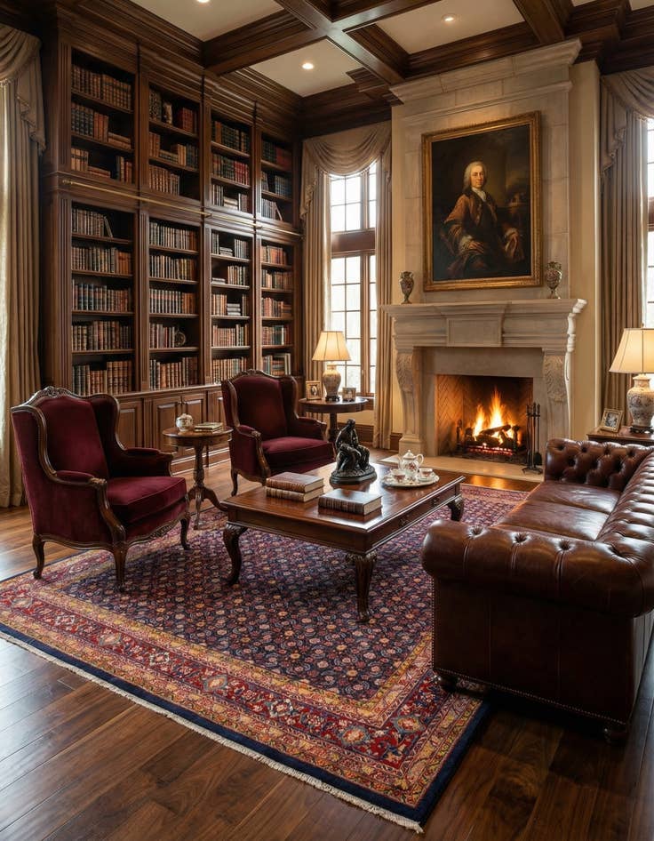 Detail image of  7' 2 x 10' 7 Tabriz Wool Rug