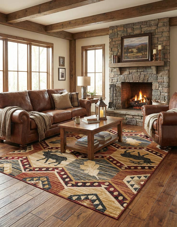 Detail image of 7' 10 x 10' Pioneer Rug