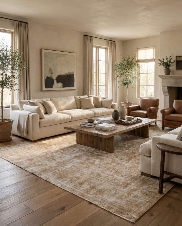 9' 1 x 13' Hand Knotted Ultra Vintage Persian Wool Rug