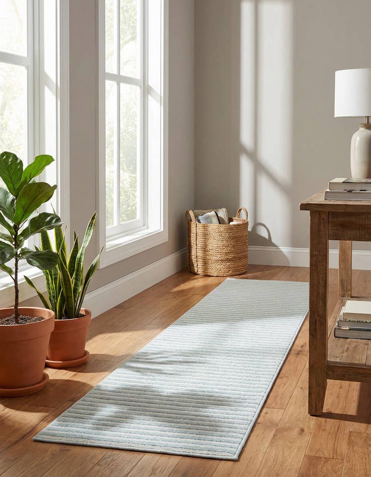 Detail image of 2' x 8'  Washable Sabrina Soto Indoor / Outdoor Runner Rug