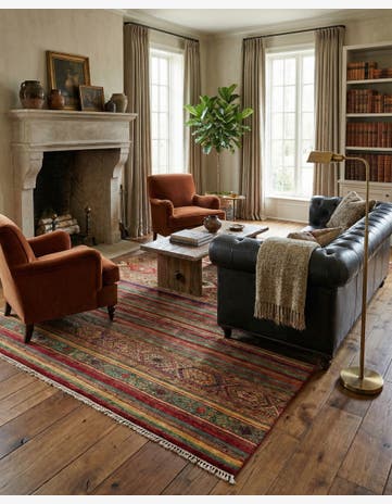 8' 4 x 11' 3 Hand Knotted Ariana Ziegler Oriental Rug