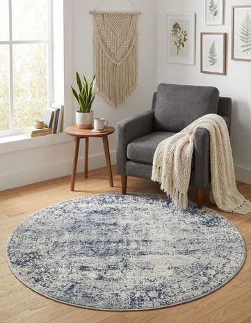 4' x 4' Eliza Round Rug