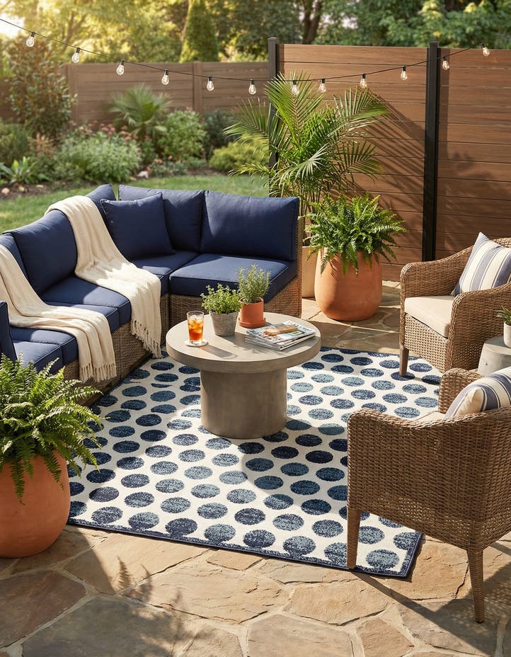 5' x 8' Easy-Clean Sabrina Soto Indoor / O...