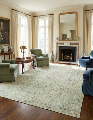 6' 9 x 10' Vintage Royal Rug
