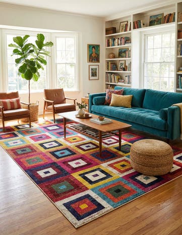 10' 6 x 16' 5 Washable Hyacinth Rug