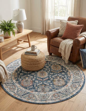 5' 3 x 5' 3 Nyla Round Rug