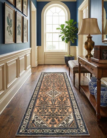 3' 6 x 11' 10 Hamedan Runner Rug