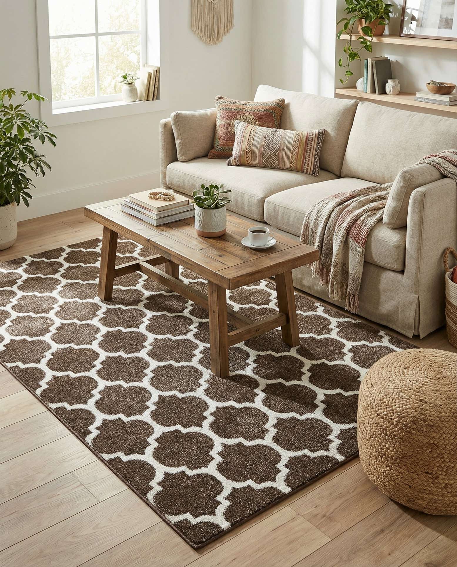 4' x 6' Lattice Rug