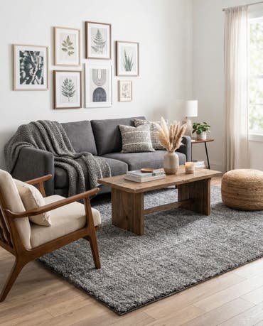  5' 3 x 8' Jill Zarin Shaggy Chic Rug