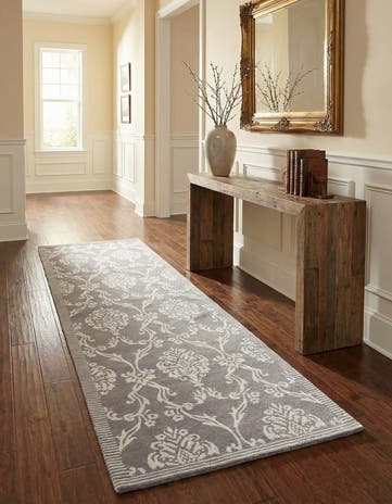 2' 9 x 9' 11 Hand Knotted Darya Wool Runner Rug