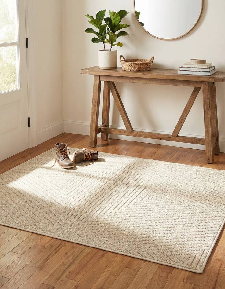 Detail image of  2' x 3'  Washable Sabrina Soto Indoor / Outdoor Rug
