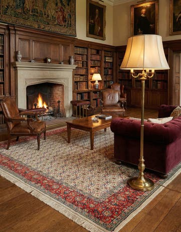 8' 2 x 11' 1 Hand Knotted Tabriz Wool Rug