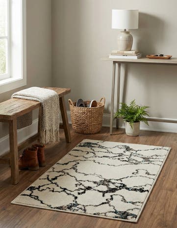 Ivory Madeline Rug