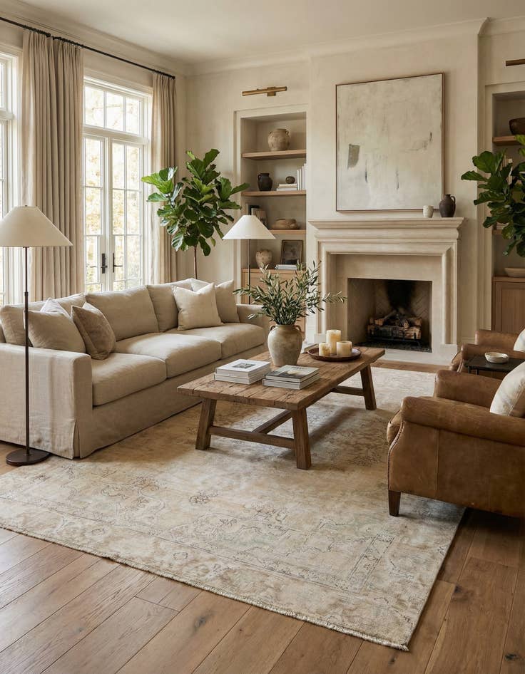 Detail image of  7' 4 x 10' 4  Hand Knotted Ultra Vintage Persian Wool Rug