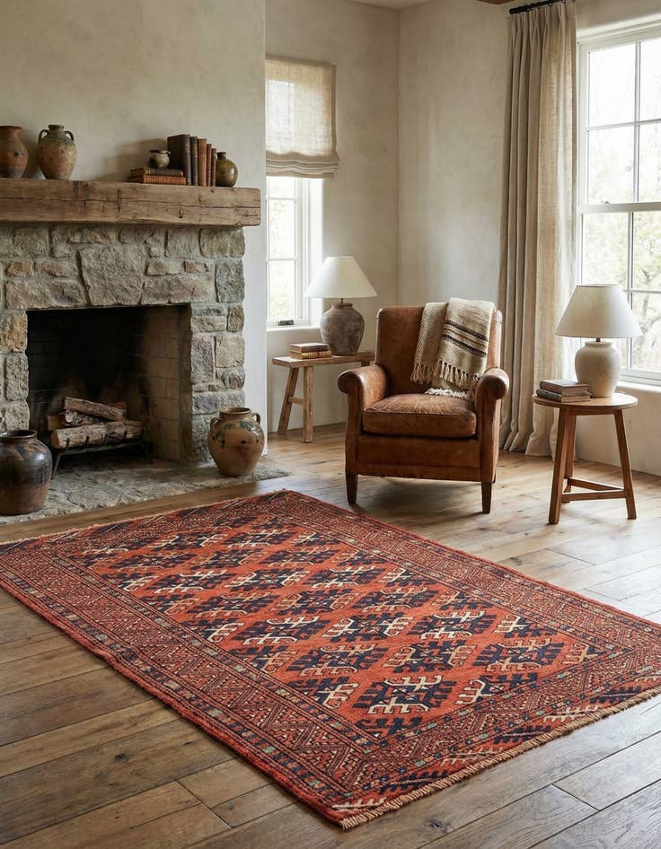 Detail image of 2' 10 x 4' 3 Balouch Rug