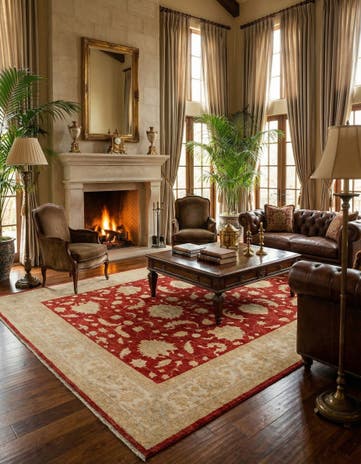 8' 5 x 11' 4 Kaizar Wool Rug