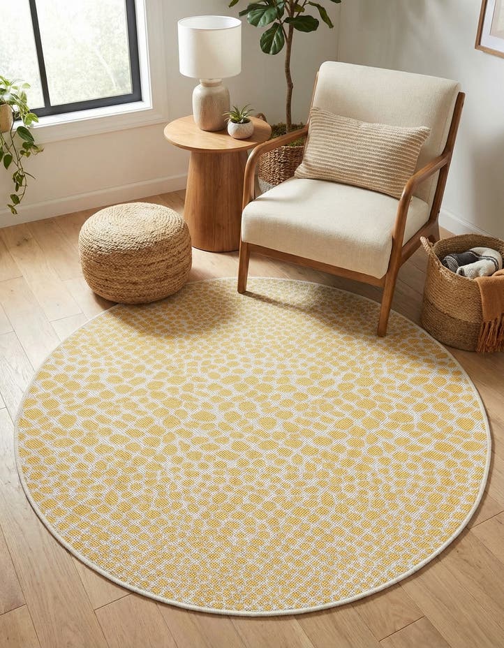4' x 4' Easy-Clean Jill Zarin Cape Town In...