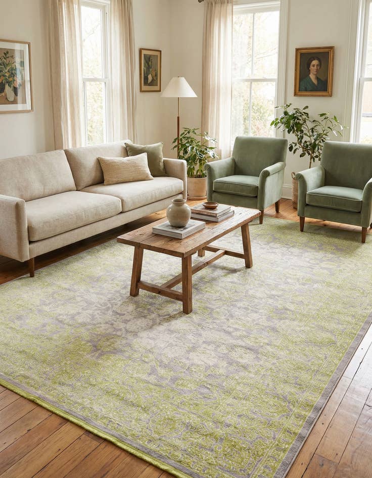 Detail image of  10' x 13' Modern Classical Rug