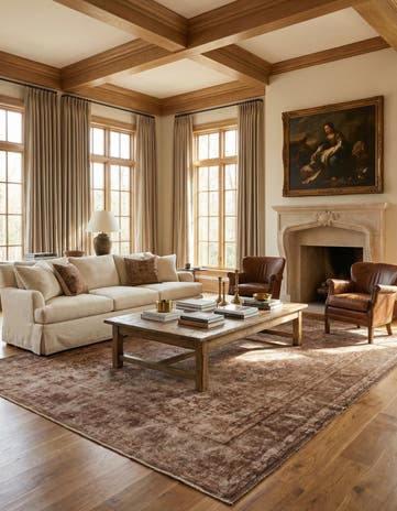 9' 10 x 12' 10 Vintage Royal Wool Rug