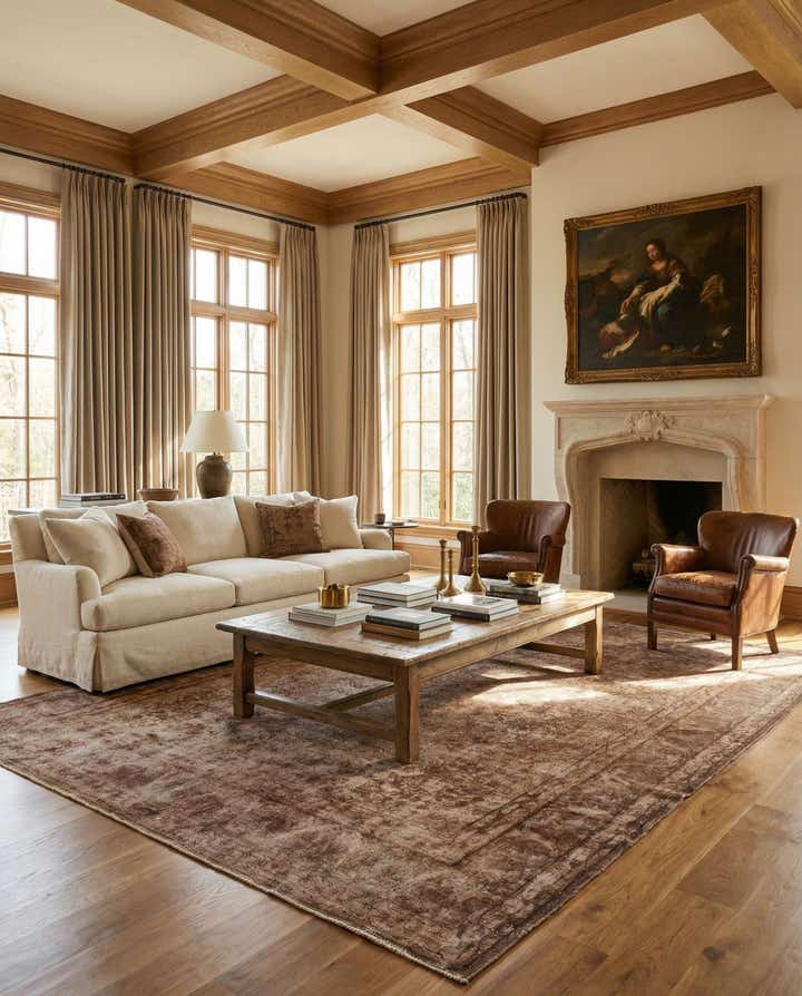 9' 10 x 12' 10 Vintage Royal Wool Rug