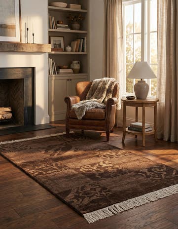 2' 8 x 4' 11 Hand Knotted Darya Wool Rug