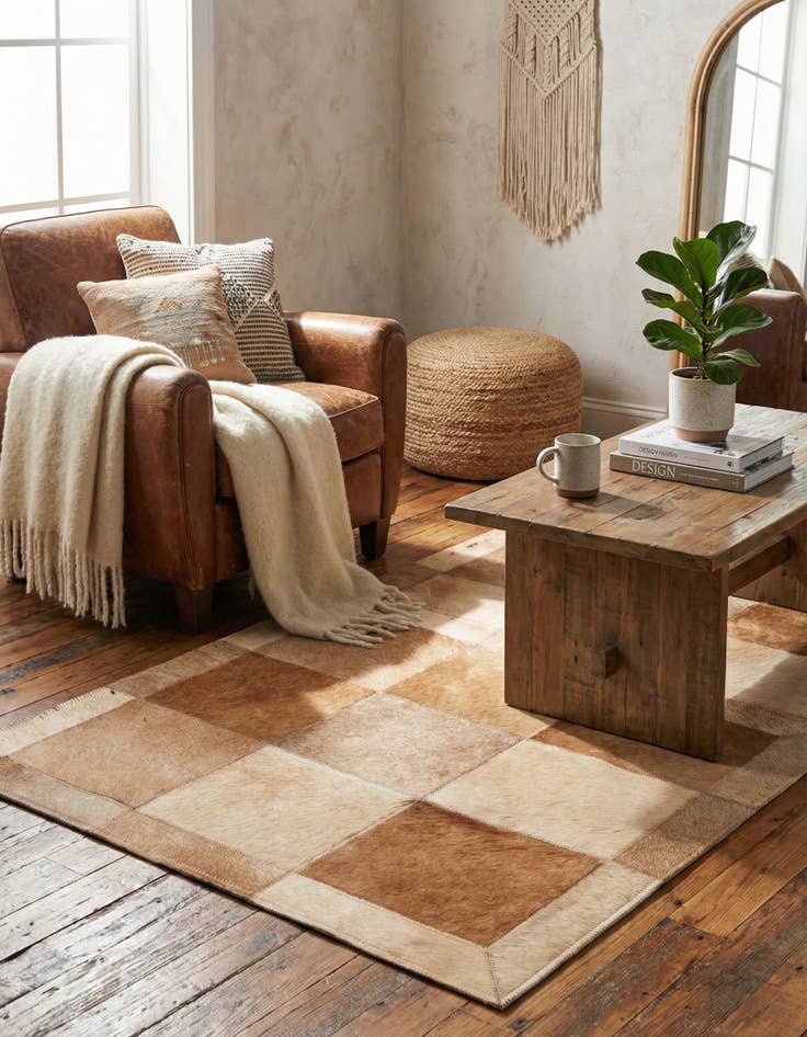 Detail image of  2' x 3' Cowhide Rug