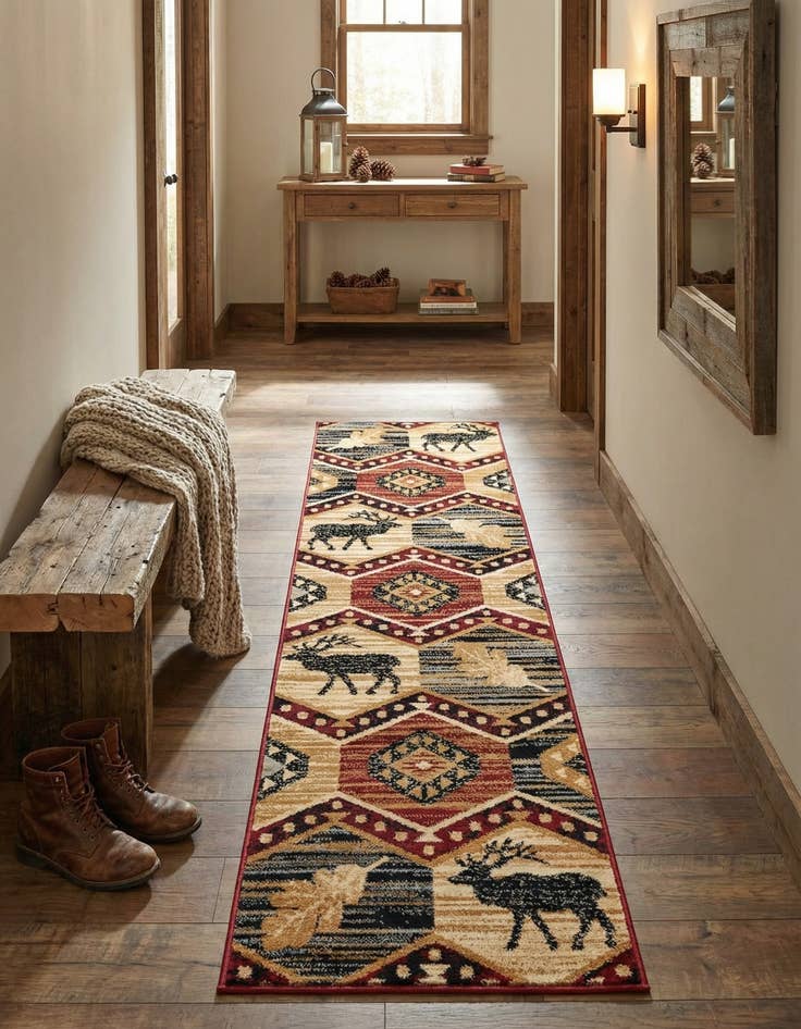 Detail image of 2' x 8' Pioneer Runner Rug