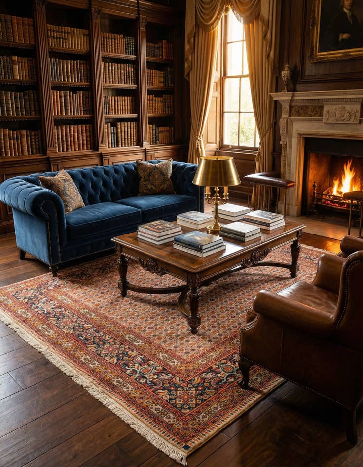 Detail image of 6' 7 x 8' 5 Moud Rug