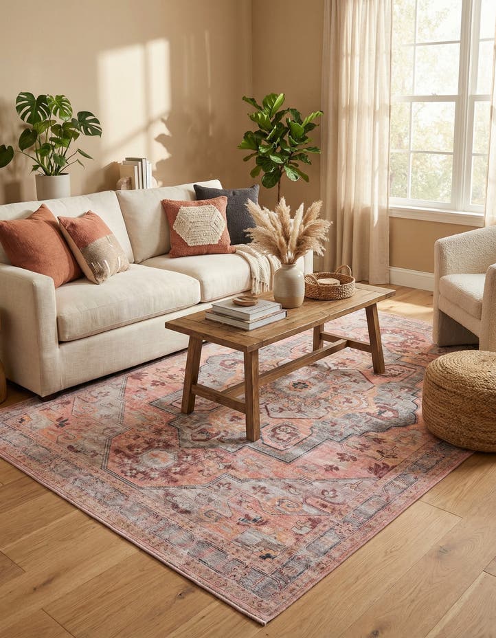 5' 3 x 8' Washable Mangata Rug