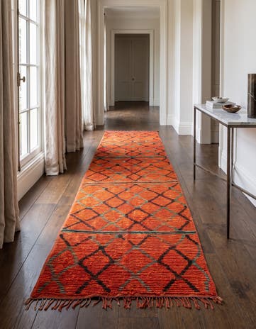 5' 4 x 11' 2 Berber Rug