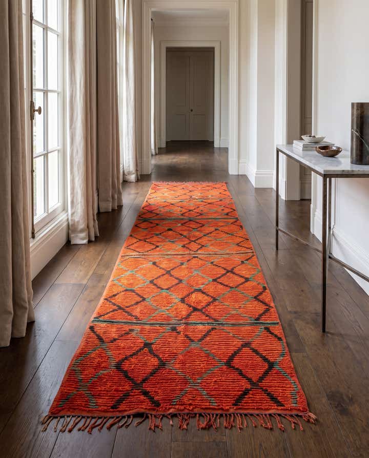 5' 4 x 11' 2 Berber Rug