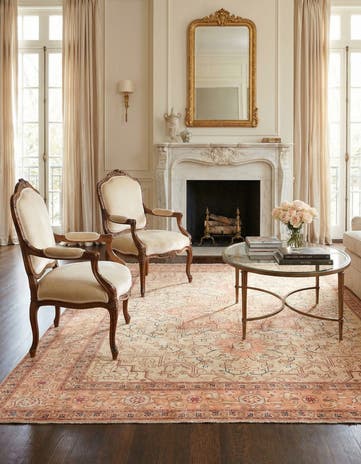 5' x 6' 6 Hand Knotted Tabriz Persian Rug