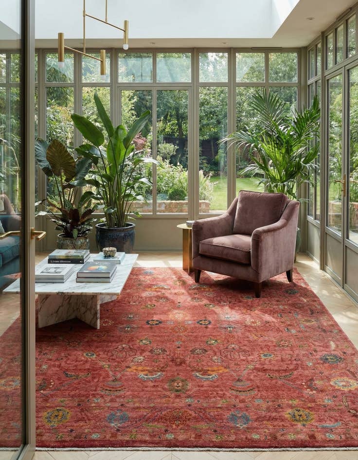 Detail image of  8' 2 x 9' 9  Hand Knotted Ariana Rug