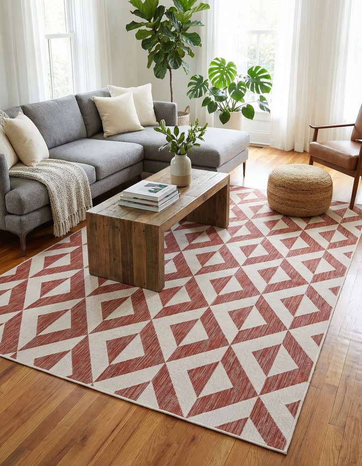 Detail image of 9' x 12'  Washable Jill Zarin Napa Indoor / Outdoor Rug