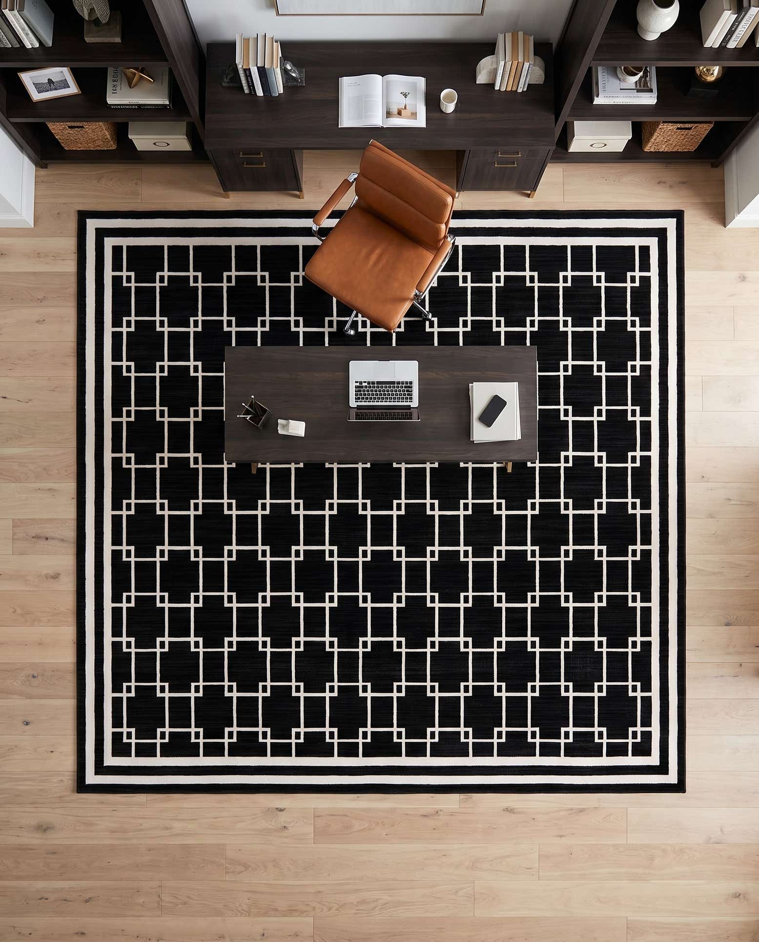 Jill Zarin 7' 10 x 7' 10 Metropolitan Uptown Square Rug
