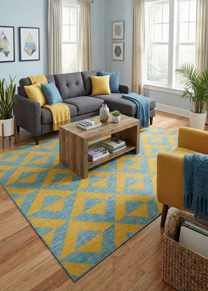 7' 10 x 10' Easy-Clean Jill Zarin Napa Indoor / Outdoor Rug