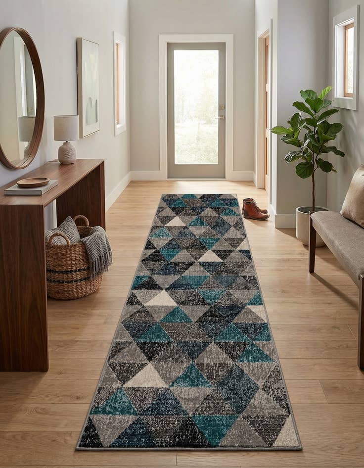 Detail image of 2' x 6' Valencia Runner Rug