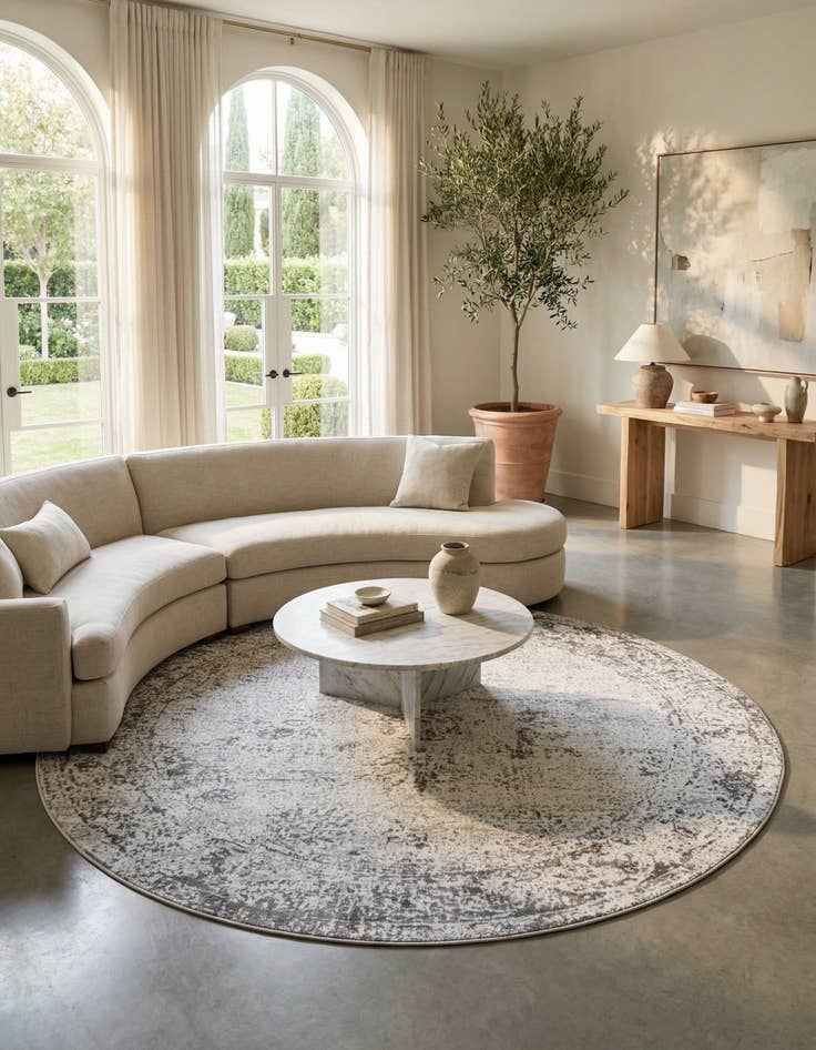 Detail image of  13' 1 x 13' 1 Monte Carlo Round Rug