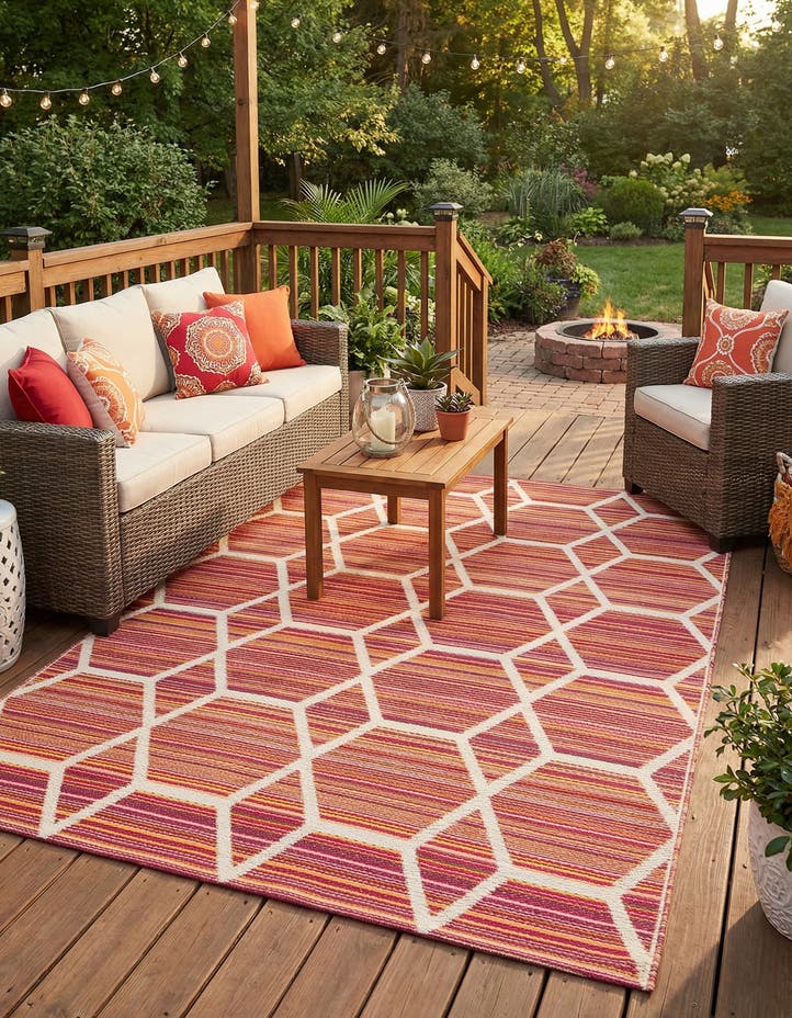 5' x 8' Easy-Clean Vista Breeze Indoor / O...