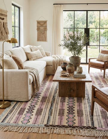 8' 3 x 10' 6 Hand Knotted Darya Wool Rug