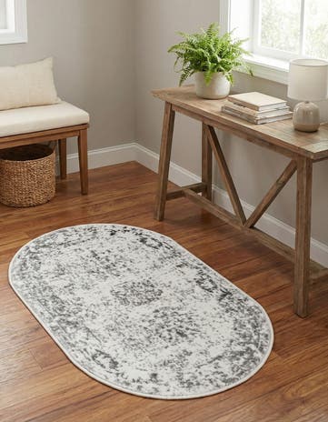 2' x 3' 1 Monte Carlo Oval Rug