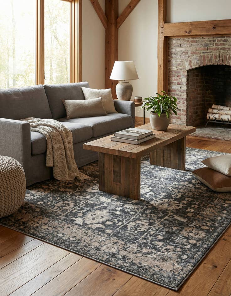 Detail image of 5' 3 x 8' Oregon Rug